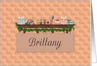 Birthday Brittany card