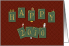 New Year Happy 2010 card