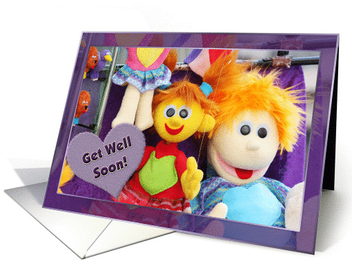 Child Get Well card (522002)