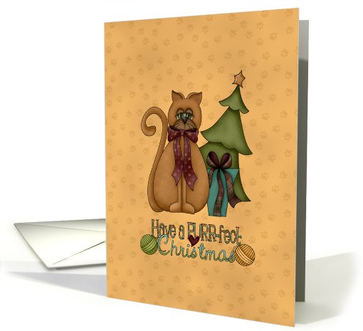 Purr-fect Christmas card (677863)