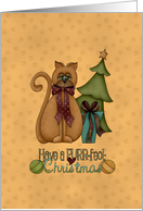 Purr-fect Christmas card