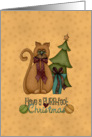 Purr-fect Christmas card