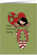 Merry Christmas Darling card