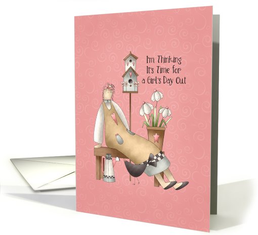 Girl's Day Out. Prim Girl card (694768)
