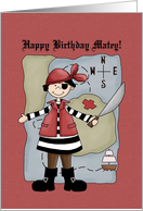 Pirate Birthday Card