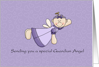 Guardian Angel for Cancer Patient card