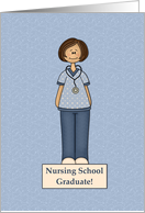 Nursing School Graduation card