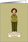 Nursing School Graduation Pinning Ceremony Invitation card