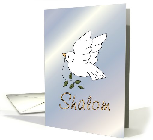 Happy Passover, peace dove card (764790)