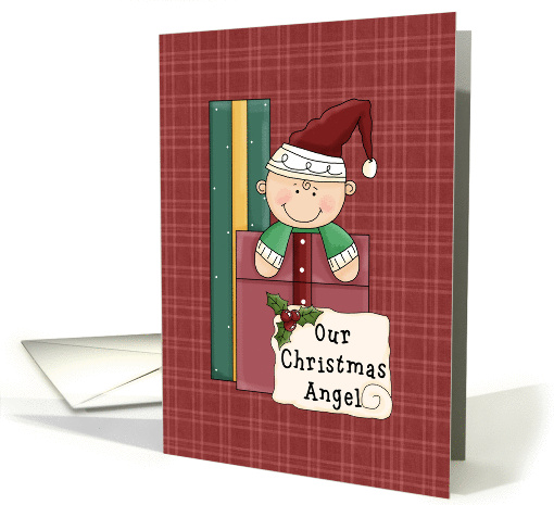 Our Christmas Angel, From Grandparents to Grandson card (848661)