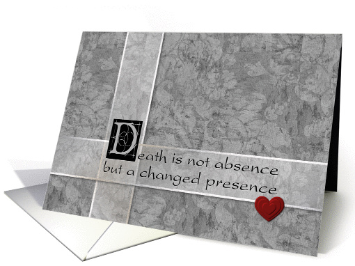 Loss, Condolences, Sympathy card (848681)