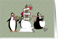 Birthday - Penguins ...