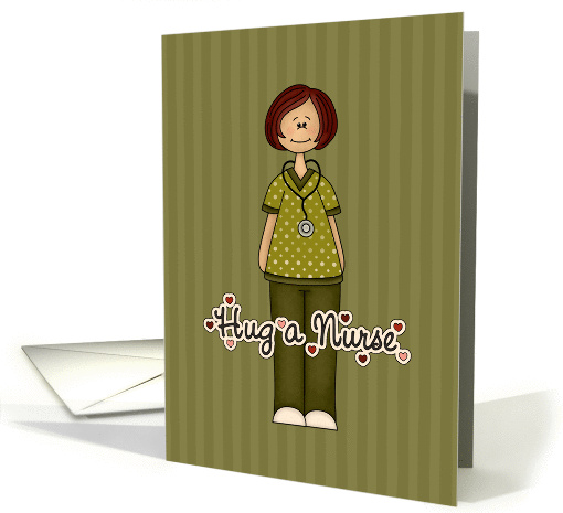 Hug a (Female) Nurse card (910721)