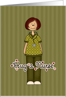 Hug a (Female) Nurse