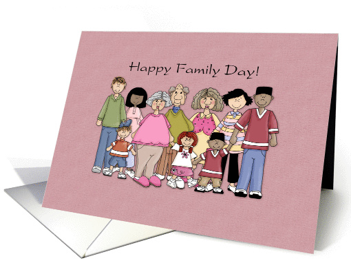 Happy Family Day card (918108)