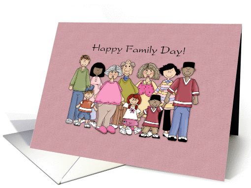 Happy Family Day card (918108)