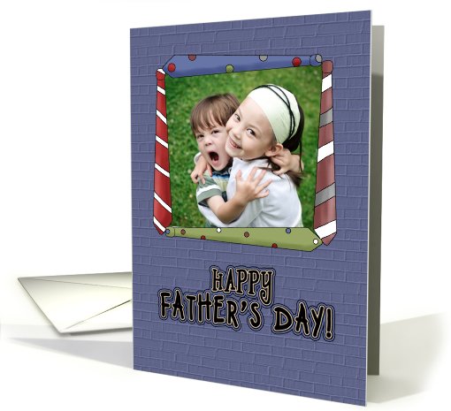 Happy Father's Day Photo card (918117)