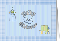 Baby (Boy) Shower Invitation card