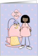 Baby (girl) on Board card