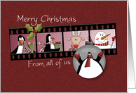 Merry Christmas from all of us card