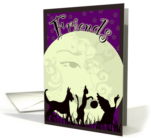Halloween Friends card (468771)