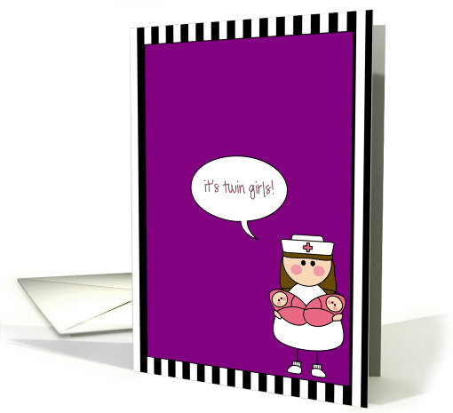 it's twin girls! card (470790)