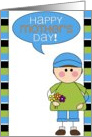boy - happy mother’s day! card