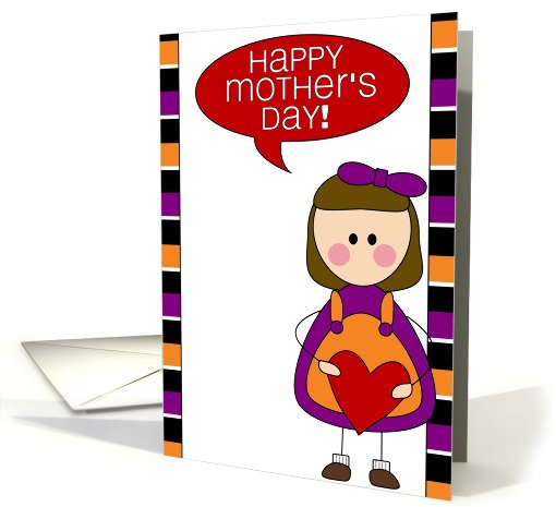 happy mother's day - from daughter card (607676)