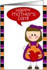 happy mother’s day - from daughter card