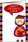 happy father’s day - from daughter card