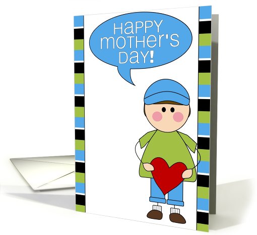 happy mother's day - from son card (607685)