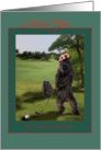 Job well done,Golfer card