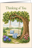 Thinking of You Tree Swing Garden Seat