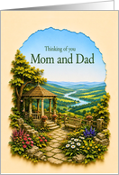 Thinking of You Mom and Dad Scenic Valley Gazebo