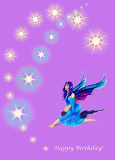 Birthday Blue Fairy