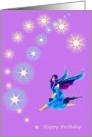 Birthday Blue Fairy card