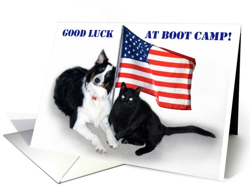 Good Luck Boot Camp card (473836)