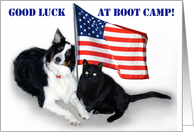 Good Luck Boot Camp card