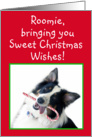 Australian Shepherd Sweet Christmas, Roommate card