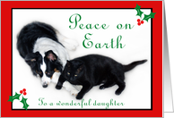 Australian Shepherd and Cat Peace on Earth, Daughter card