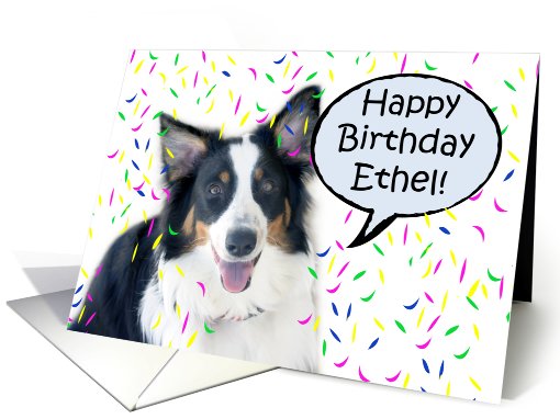 Happy Birthday Aussie, Ethel card (487172)