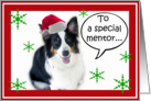 Santa Aussie, Mentor card