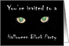 Spooky’s Eyes, Halloween Block Party card