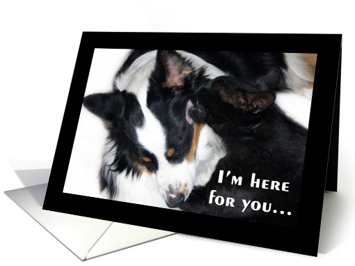 Loving, I'm Here For You card (489858)