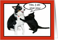 Hey You! I love you! card