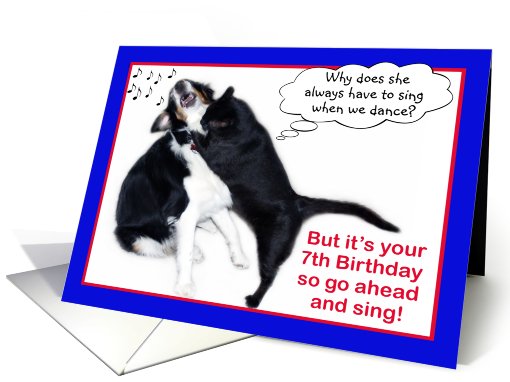 Sing and Dance, 7 card (490451)