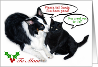 I’ve Been Good Santa! Mom card
