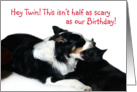 Scary Birthday, Twin card