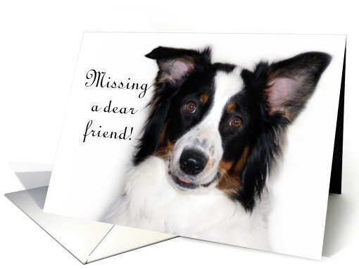 Missing You, Friend card (506373)