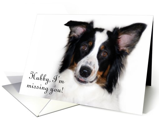 Missing You, Hubby card (506381)